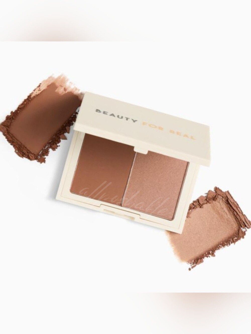 BEAUTY FOR REAL Sun Sculpt Weightless Bronzer Duo in Here Comes The Sun